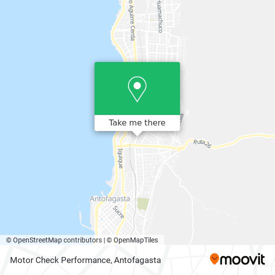 Motor Check Performance map