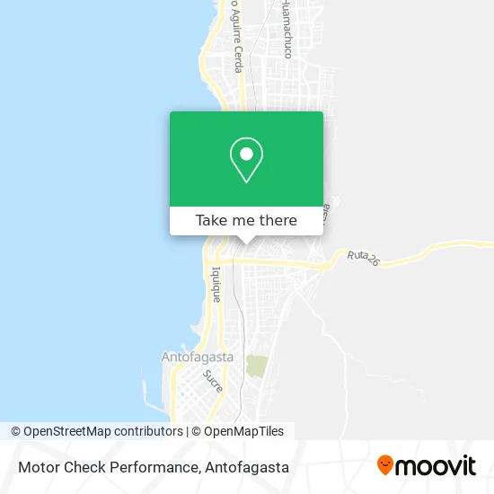 Motor Check Performance map
