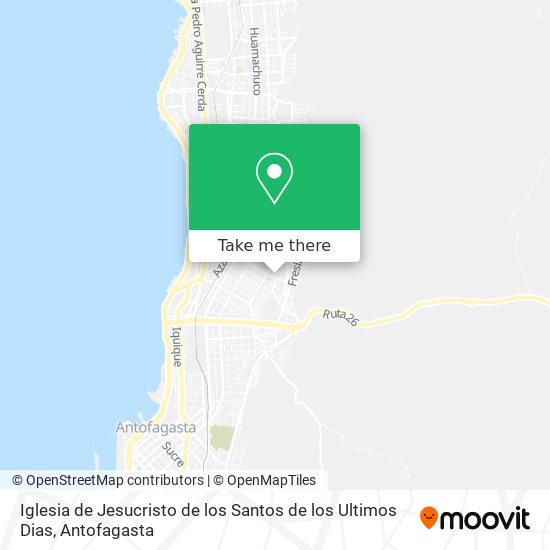Iglesia de Jesucristo de los Santos de los Ultimos Dias map