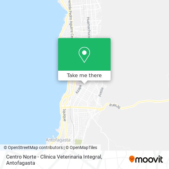 Centro Norte - Clínica Veterinaria Integral map