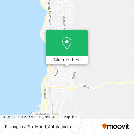 Mapa de Rancagua / Pto. Montt