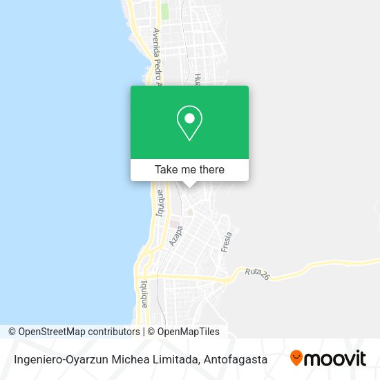 Mapa de Ingeniero-Oyarzun Michea Limitada