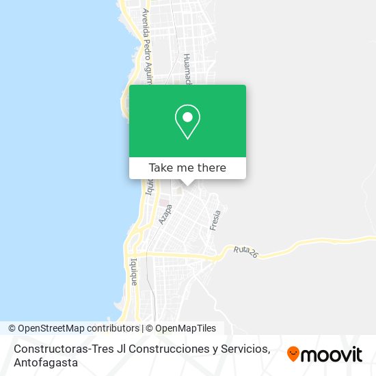 Mapa de Constructoras-Tres Jl Construcciones y Servicios