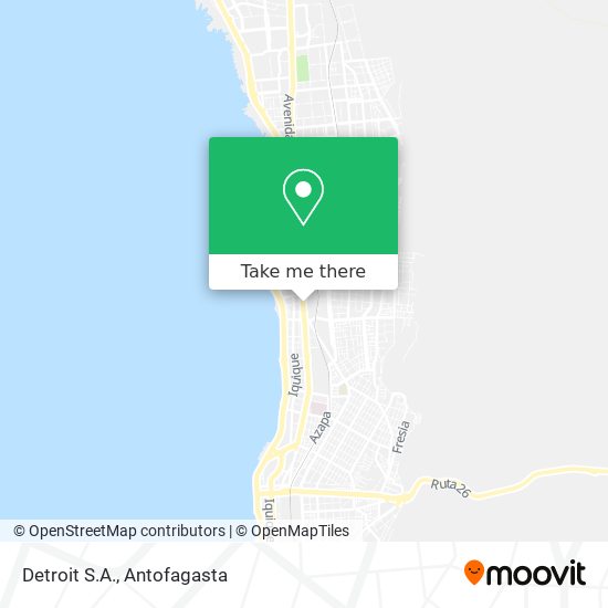 Mapa de Detroit S.A.