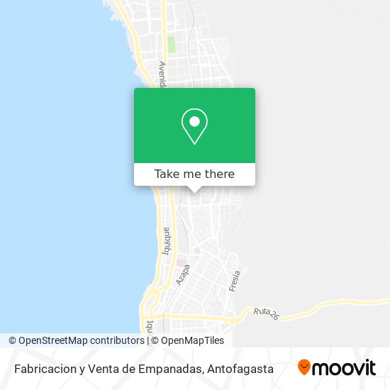 Fabricacion y Venta de Empanadas map
