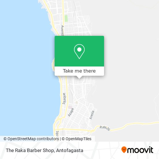 Mapa de The Raka Barber Shop
