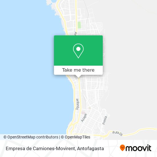 Empresa de Camiones-Movirent map