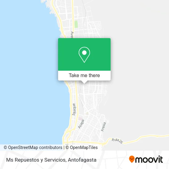 Mapa de Ms Repuestos y Servicios