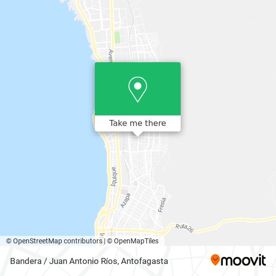 Bandera / Juan Antonio Ríos map