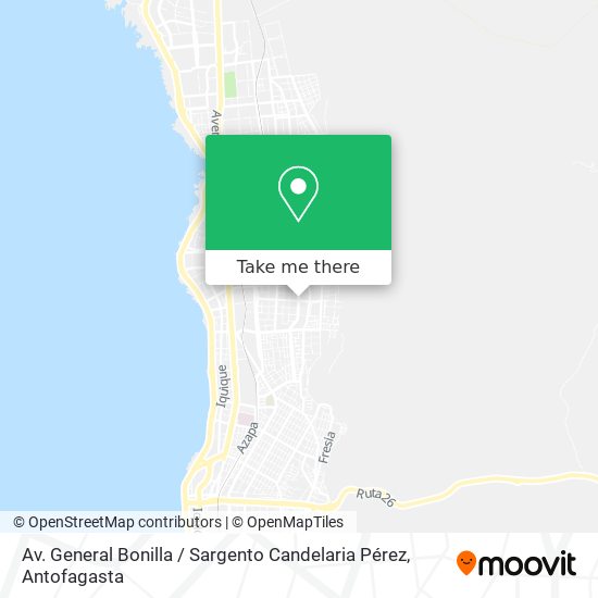 Mapa de Av. General Bonilla / Sargento Candelaria Pérez