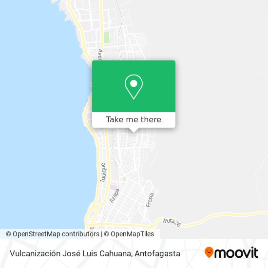 Vulcanización José Luis Cahuana map