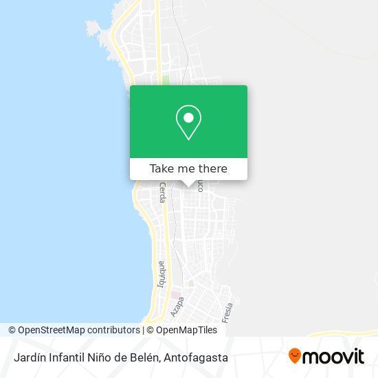 Jardín Infantil Niño de Belén map