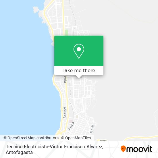 Técnico Electricista-Victor Francisco Alvarez map