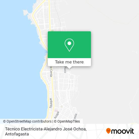 Mapa de Técnico Electricista-Alejandro José Ochoa