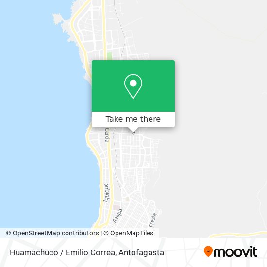 Huamachuco / Emilio Correa map
