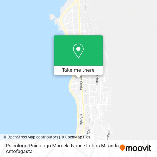 Mapa de Psicologo-Psicologo Marcela Ivonne Lobos Miranda