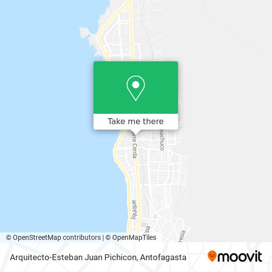 Mapa de Arquitecto-Esteban Juan Pichicon