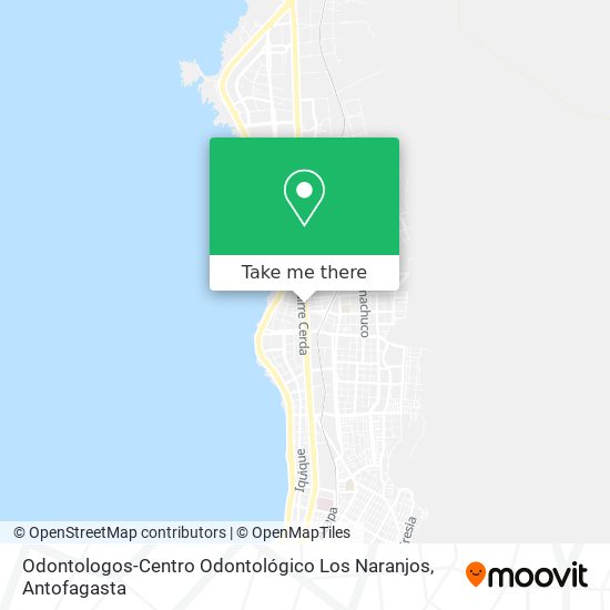 Odontologos-Centro Odontológico Los Naranjos map