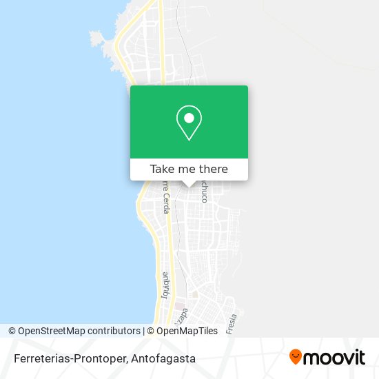 Ferreterias-Prontoper map