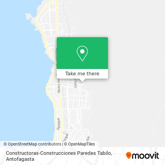 Constructoras-Construcciones Paredes Tabilo map