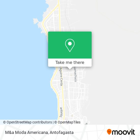 Mapa de M&a Moda Americana