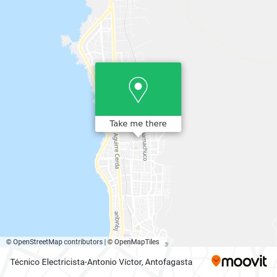 Mapa de Técnico Electricista-Antonio Víctor