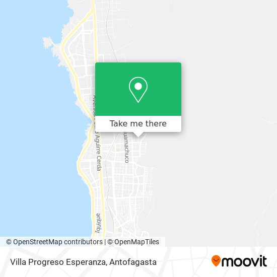 Villa Progreso Esperanza map