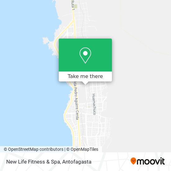 New Life Fitness & Spa map