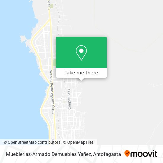 Mueblerias-Armado Demuebles Yañez map