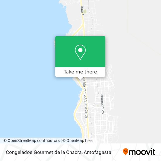 Congelados Gourmet de la Chacra map