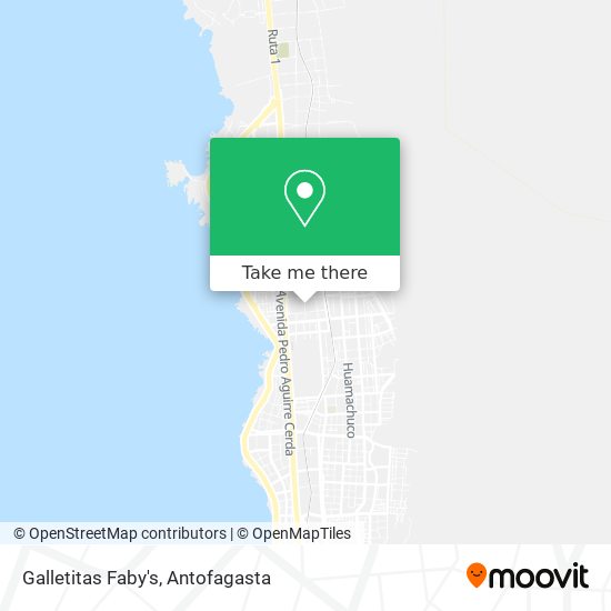 Mapa de Galletitas Faby's