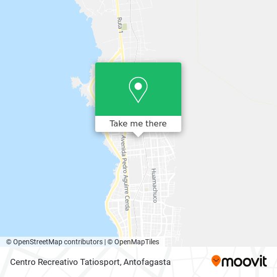 Centro Recreativo Tatiosport map
