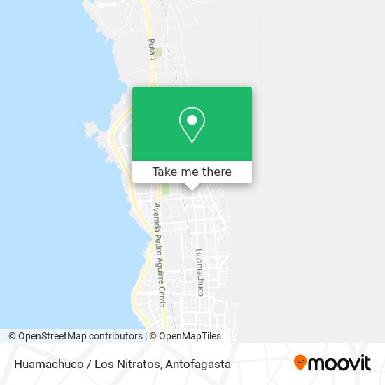 Huamachuco / Los Nitratos map