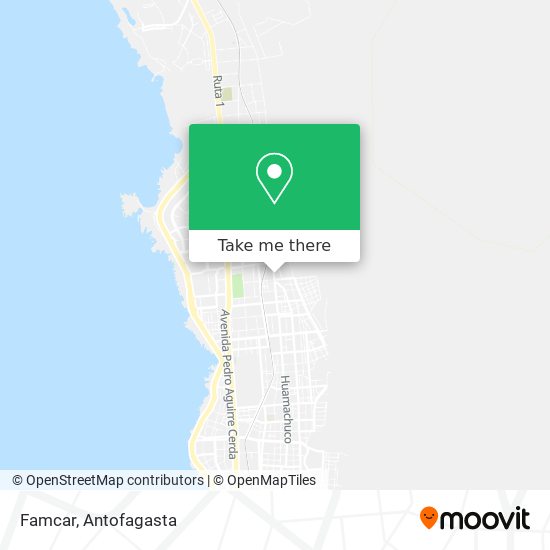 Mapa de Famcar