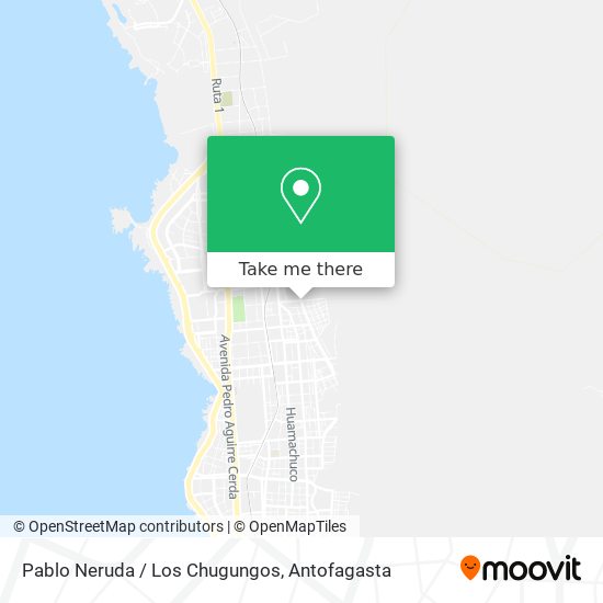 Pablo Neruda / Los Chugungos map