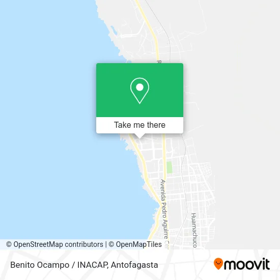 Benito Ocampo / INACAP map