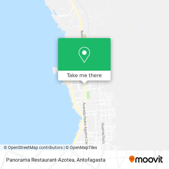 Panorama Restaurant-Azotea map