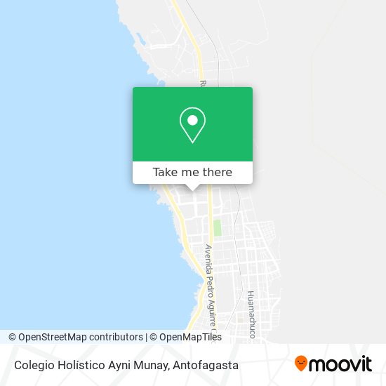 Mapa de Colegio Holístico Ayni Munay