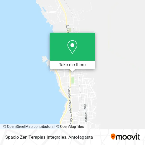 Spacio Zen Terapias Integrales map