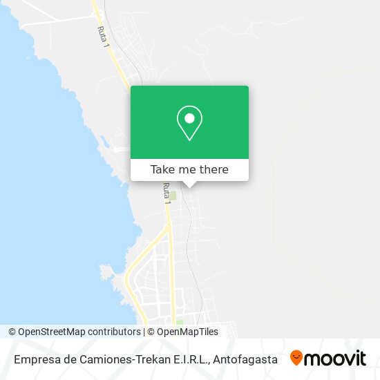 Mapa de Empresa de Camiones-Trekan E.I.R.L.