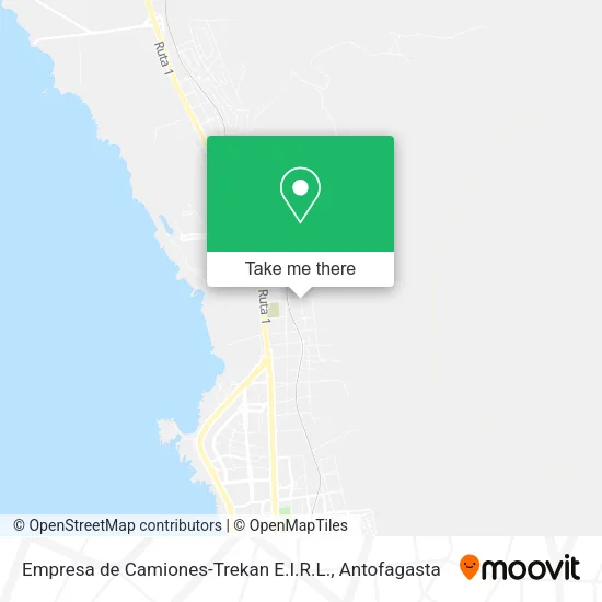 Empresa de Camiones-Trekan E.I.R.L. map