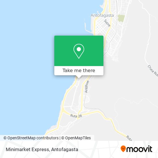 Minimarket Express map