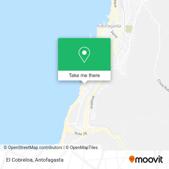 Mapa de El Cobreloa