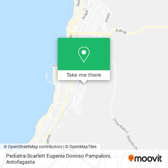 Pediatra-Scarlett Eugenia Donoso Pampaloni map