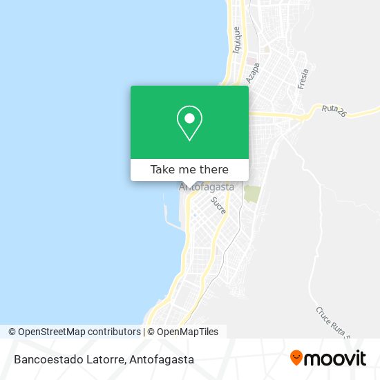 Mapa de Bancoestado Latorre