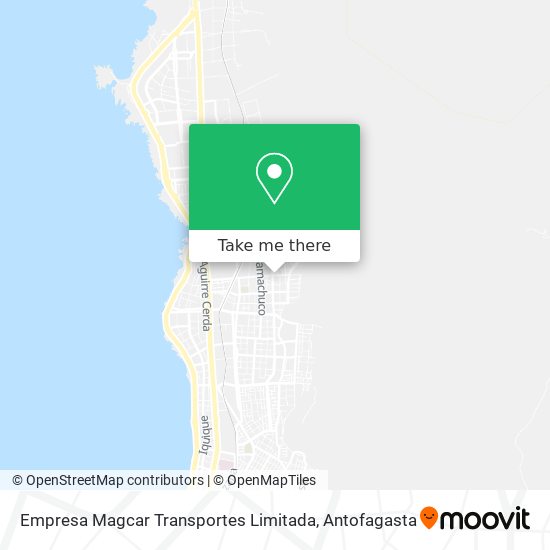 Empresa Magcar Transportes Limitada map