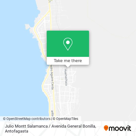 Julio Montt Salamanca / Avenida General Bonilla map