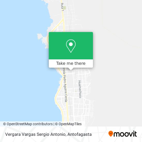 Mapa de Vergara Vargas Sergio Antonio