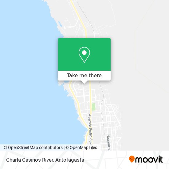 Charla Casinos River map