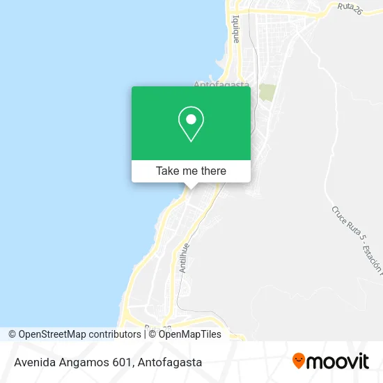 Avenida Angamos 601 map